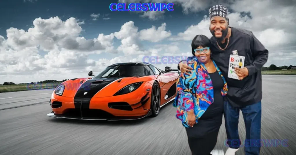 Dr Umar Johnson stand with a girl