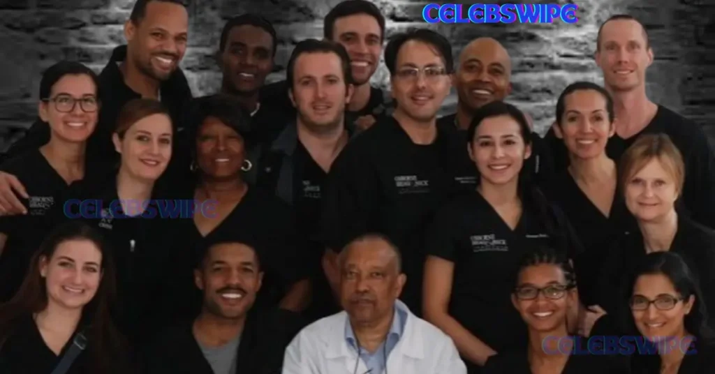 Group photo of Dr. Ryan Osborne with other doctors